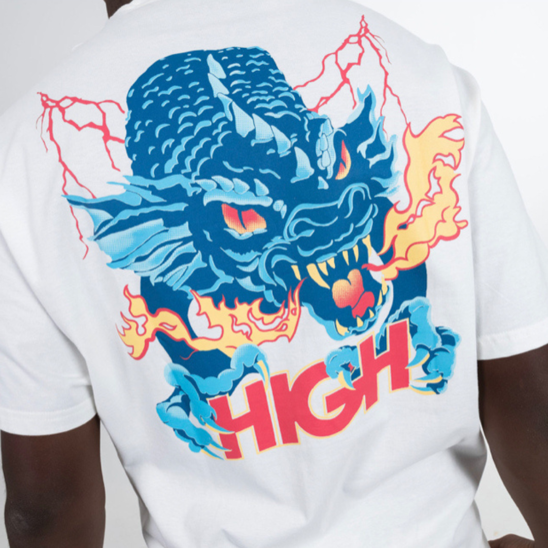 HIGH COMPANY Tee Hydra White