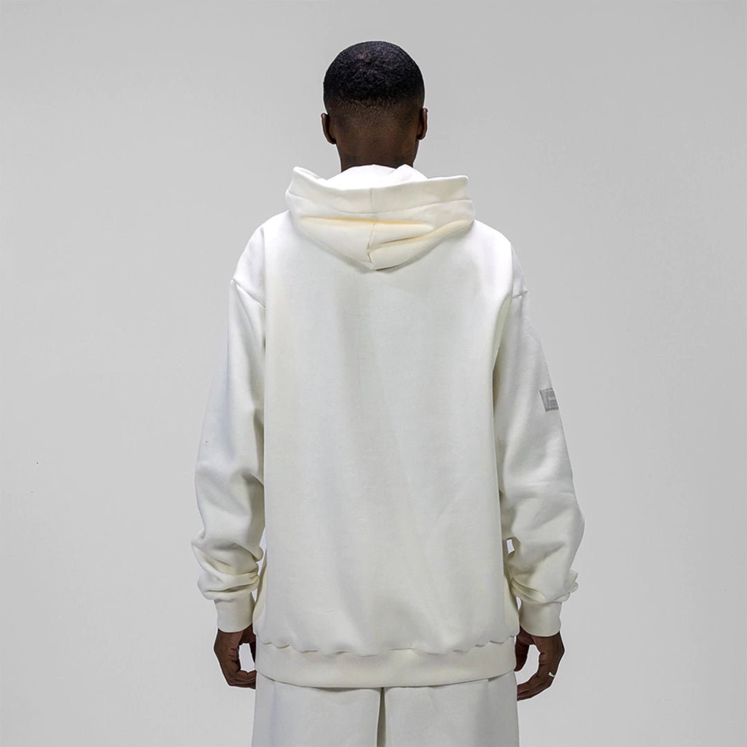 TAKE-OFF Eclipse Offwhite Hoodie - Drizzle