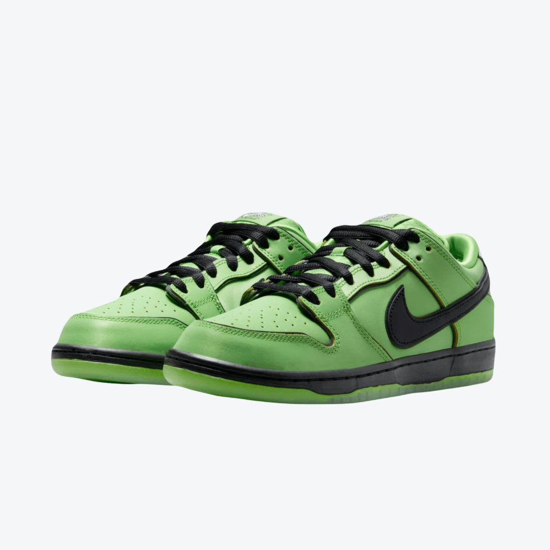 The Powerpuff Girls x Nike SB Dunk Low Buttercup - Drizzle